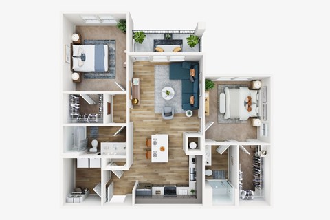 Unit B1 at The Parker Aiken, Aiken, SC 29801